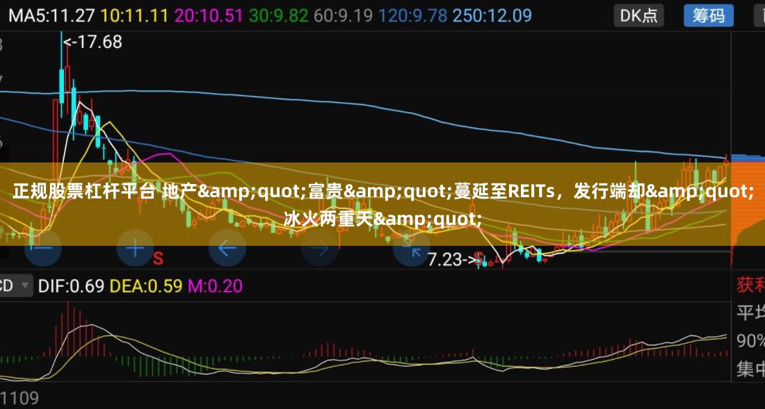 正规股票杠杆平台 地产&quot;富贵&quot;蔓延至REITs，发行端却&quot;冰火两重天&quot;