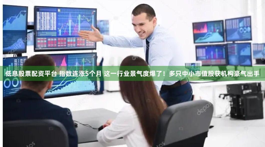 低息股票配资平台 指数连涨5个月 这一行业景气度爆了！多只中小市值股获机构豪气出手